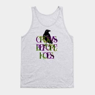 Crows Before Hoes Tank Top